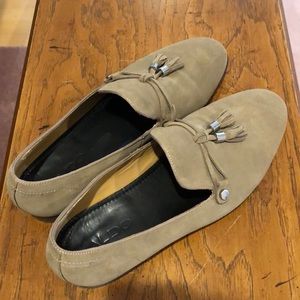 Suede Tassel Aldo Loafers